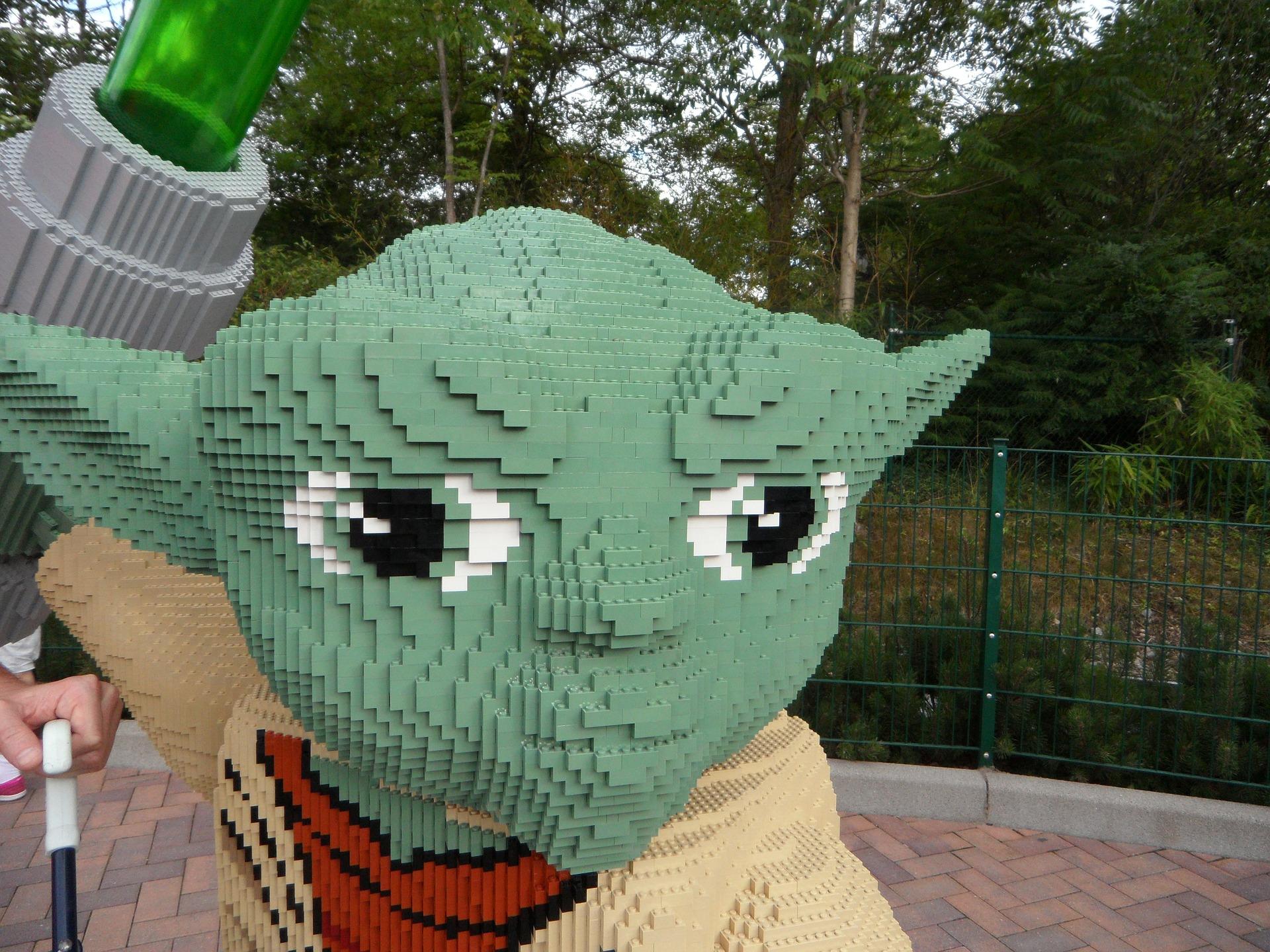 Yoda en Legoland (Alemania)