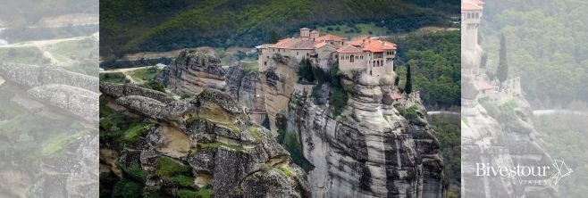 Monasterio de Meteora en Grecia