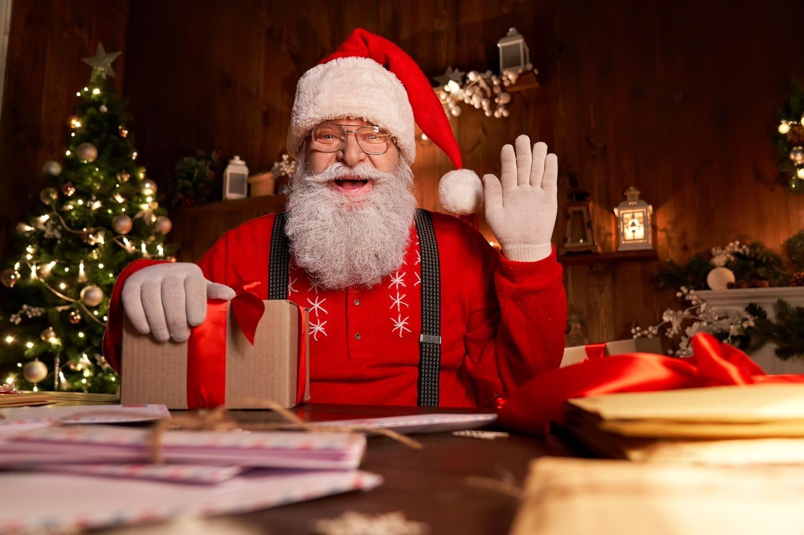 Santa claus en Laponia